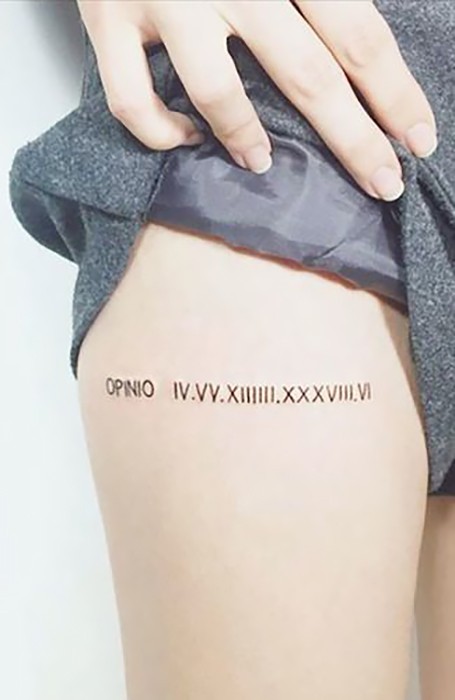 20 de tatuaje sexy pentru coapse pentru femei in 2020