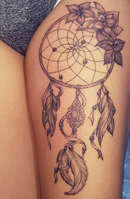 20 de tatuaje sexy pentru coapse pentru femei in 2020